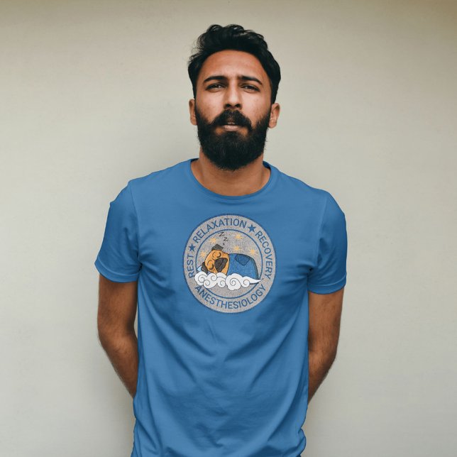 Camiseta Anestesia Cuja Anestesia / Rest CRNA Relaxa (Criador carregado)