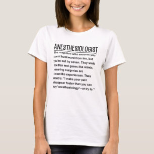 Camiseta Anestesiologista