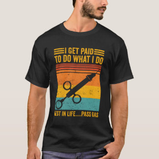 Camiseta Anestesiologista Anestesiologia Eu Sou Paga Para F