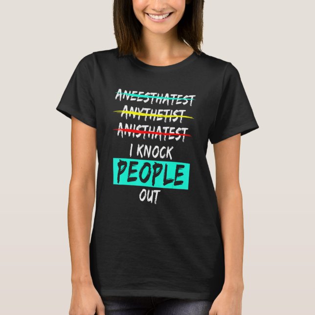 Camiseta Anestesiologista Anestesiologia Médica 4 (Frente)
