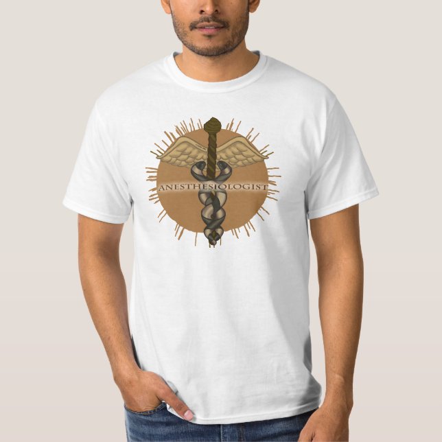 Camiseta Anestesiologista Caduceus (Frente)