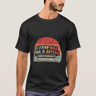 Camiseta Anestesiologista Engraçado Presente Retro Anestési