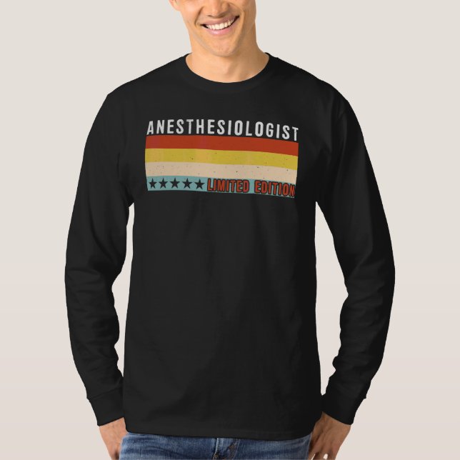 Camiseta Anestesiologista Título da Profissão Profissional  (Frente)