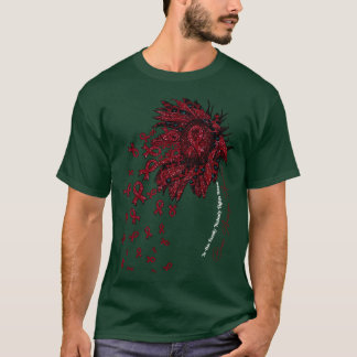 Camiseta Aneurismo cerebral Sensibilização para o nóbodo de
