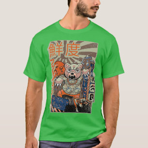 Camiseta Anexar O Filme De Horror Com Enchama Do Urso