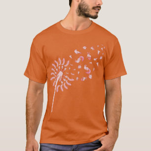 Camiseta Anfíbio Mexicano Dandelion Axolotl