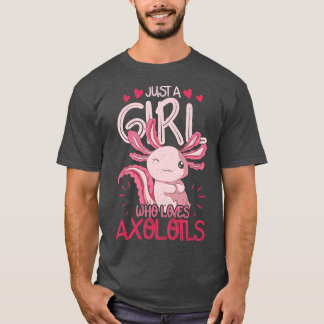 Camiseta Anfíbio Mexicano Lover Apenas Uma Menina Que Ama A