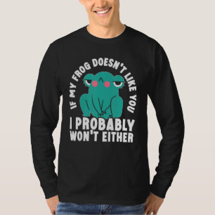 Camiseta Anfíbio Vertebrado Animal Exótico Rã