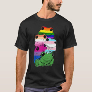 Camiseta Anfíbios Sapos Lgbt Orgulho gay