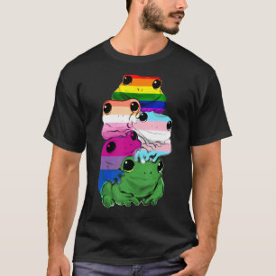 Camiseta Anfíbios Sapos Lgbt Orgulho gay