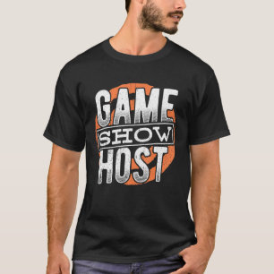 Camiseta Anfitrião do Game Show - Trivia Party Night Gamer