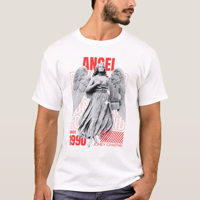 Camiseta angel art  (Frente)