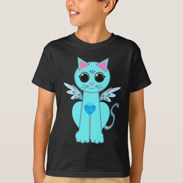 Camiseta Angel cat (Frente)