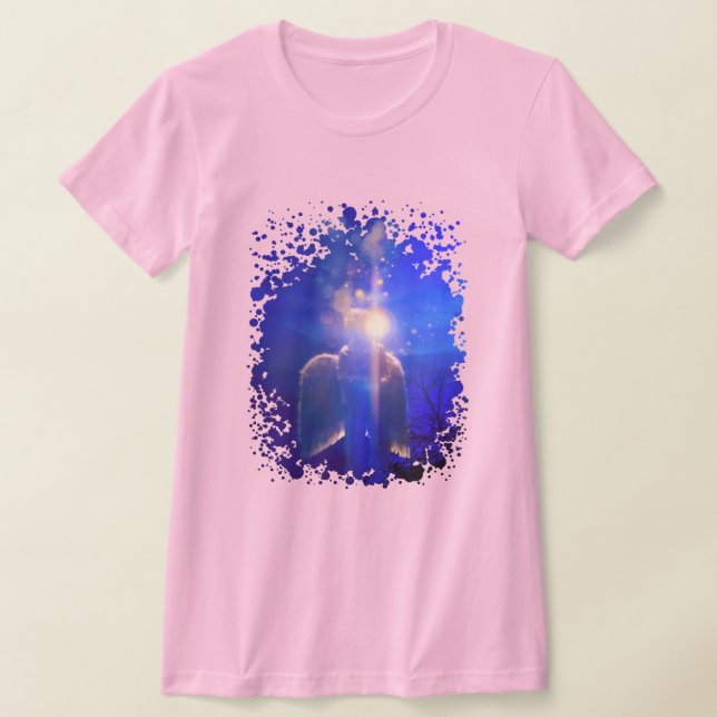 Camiseta Angel Child "NEVER ALONE" (Postura )