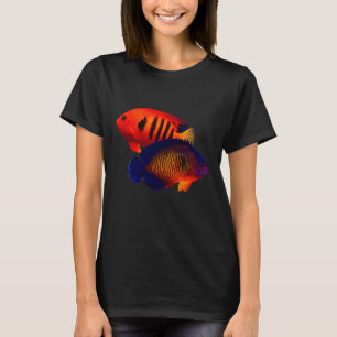 Camiseta Angel Fish Coral Beauef Reef Saltwater Fish Tank