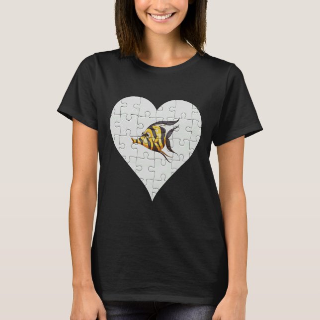 Camiseta Angel Fish Heart Angel Fish (Frente)