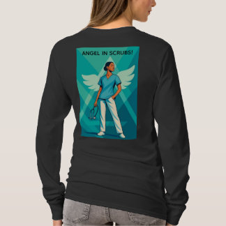 Camiseta Angel in Scrubs/CNA-Nurse Women's T-Shire