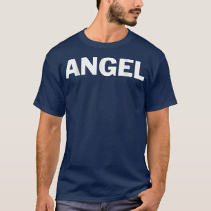 Camiseta Angel Lazy Halloween Figurume Engraçado T 308