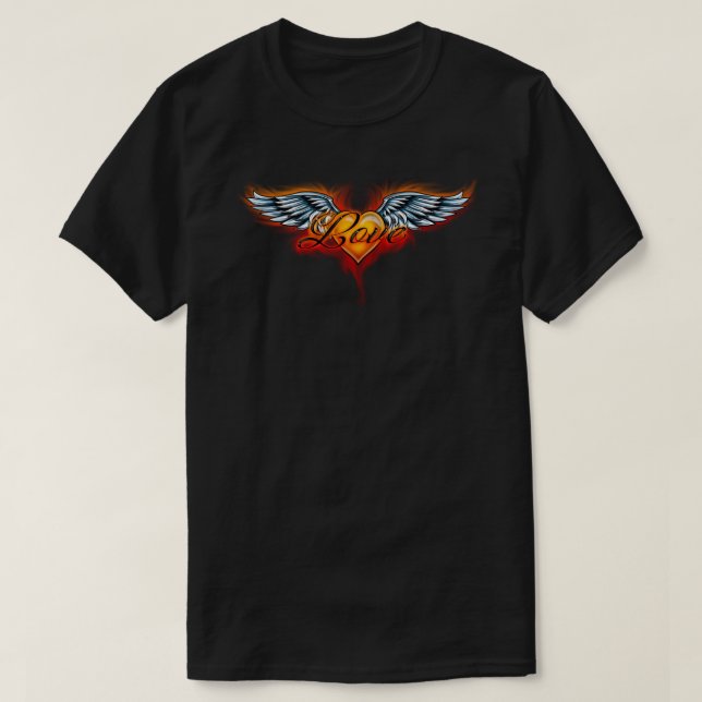Camiseta Angel Love T-Shirt (Frente do Design)
