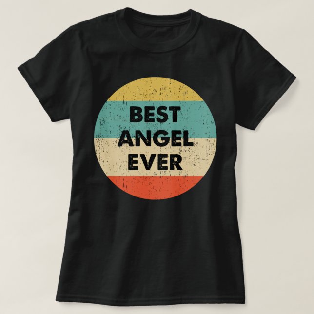 Camiseta Angel Name Long Sleeve (Frente do Design)