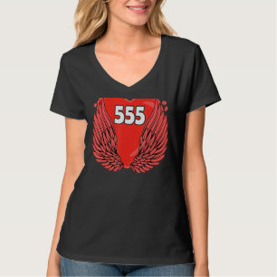 Camiseta Angel Number 555 Sagrada Geometria Espiritual Awak