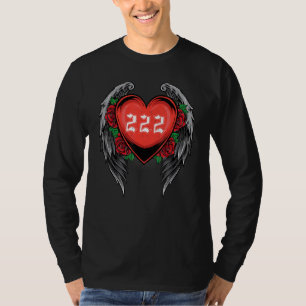 Camiseta Angel Número 111 Grandes Coisas Estão Chegando À I