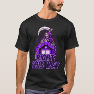 Camiseta Angel Of Death Grim Reaper Assusty Halloween Occul