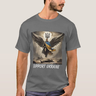 Camiseta Angel of Ucrânia Resilience United24 T-shirt