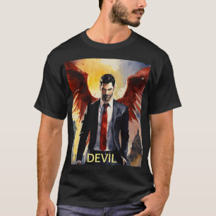 Camiseta Angel vs. Diabo: O Desafio Final do Design de Cami