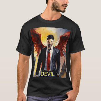 Camiseta Angel vs. Diabo: O Desafio Final do Design de Cami