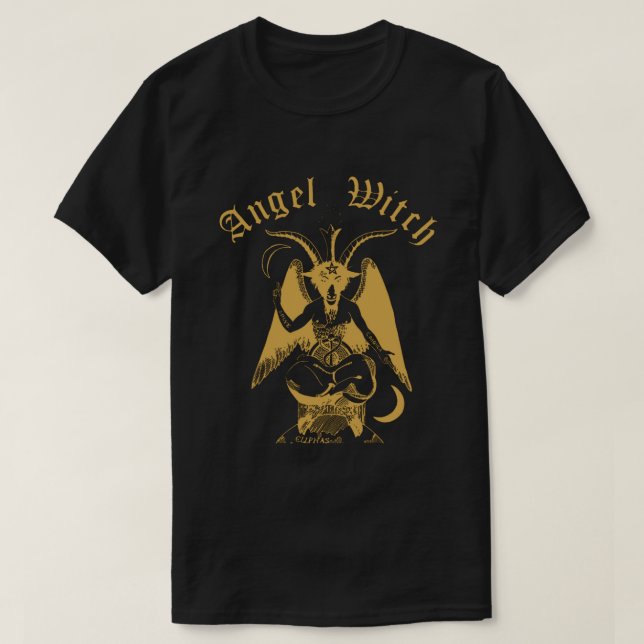 Camiseta Angel Witch Classic T-Shirt (Frente do Design)