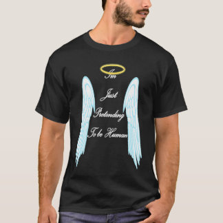 Camiseta angel with cool wings and halo