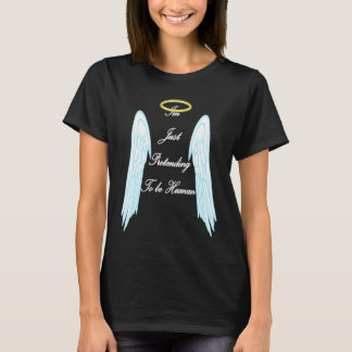 Camiseta angel with cool wings and halo