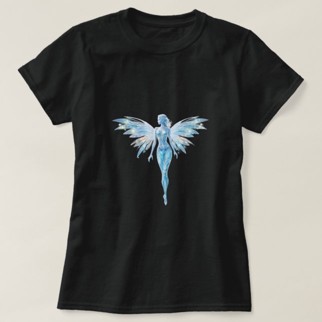 Camiseta Angel Womens Tshirt (Frente do Design)