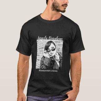 Camiseta Angela Bingham #singangelasing T-Shirt