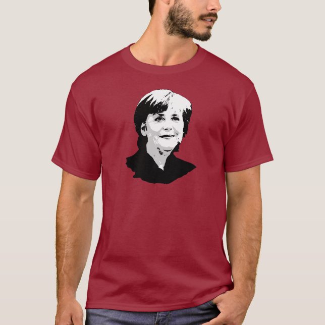 Camiseta Angela Merkel (Frente)