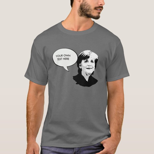 Camiseta Angela Merkel (Frente)