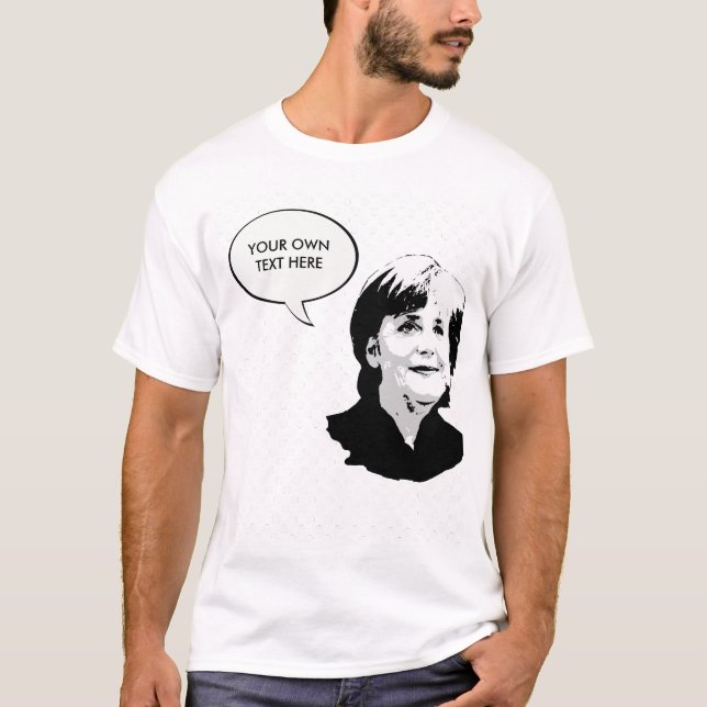Camiseta Angela Merkel (Frente)