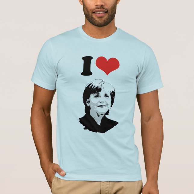 Camiseta Angela Merkel (Frente)