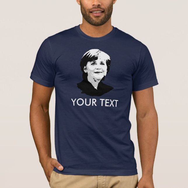 Camiseta Angela Merkel (Frente)