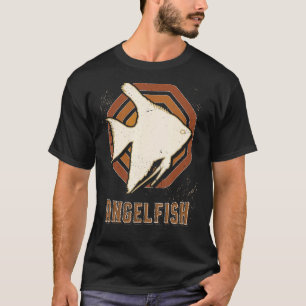 Camiseta Angelfish Vintage Retro Classic Animal Love