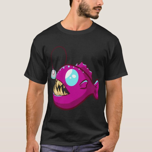 Camiseta Angelica o Peixe-Anzol (Frente)
