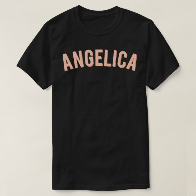 Camiseta Angélica Schuyler - Dia de as Bruxas engraçado Sim (Frente do Design)