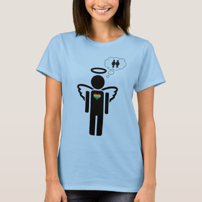 Camiseta angélico (Frente)