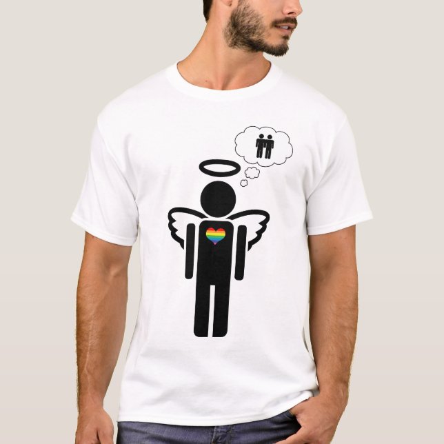 Camiseta angélico (Frente)