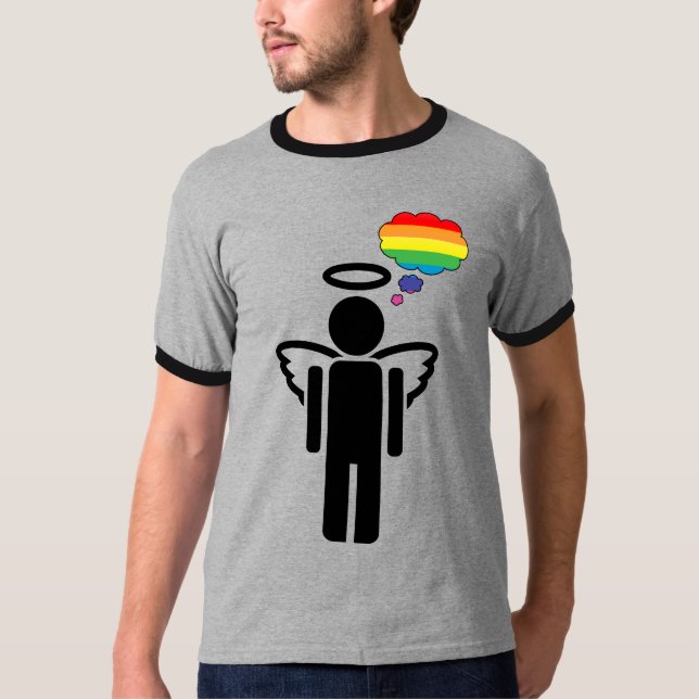 Camiseta angelicon. (Frente)