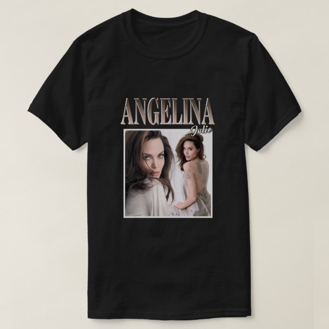 Camiseta Angelina Jolie Classic (Frente do Design)