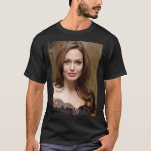 Camiseta Angelina Jolie - Poster  