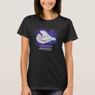 Camiseta Angels Crentes Proteção Guardiã Faith Spiritu