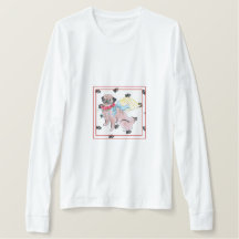 Angels Pug Love Hooded Sweatshirt de Gulliver